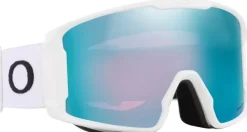 Oakley Line Miner Matte White Prizm Snow Sapphire laskettelulasit, XL| Suojalasit Ja Laskettelukypärät