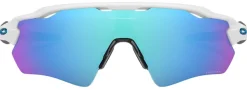 Oakley Aurinkolasit^Radar EV Path Polished White Prizm Sapphire urheiluaurinkolasit