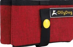 OllyDog Crumple Travel Bowl Wine| Koirankupit