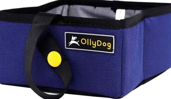 OllyDog Koirankupit^Crumple Travel Bowl Atlantic