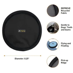 OllyDog Noutolelut^Flyer Disc kelluva frisbee, sininen