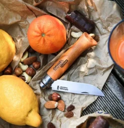 Opinel Blister N08 Beech Carbon| Taittoveitset