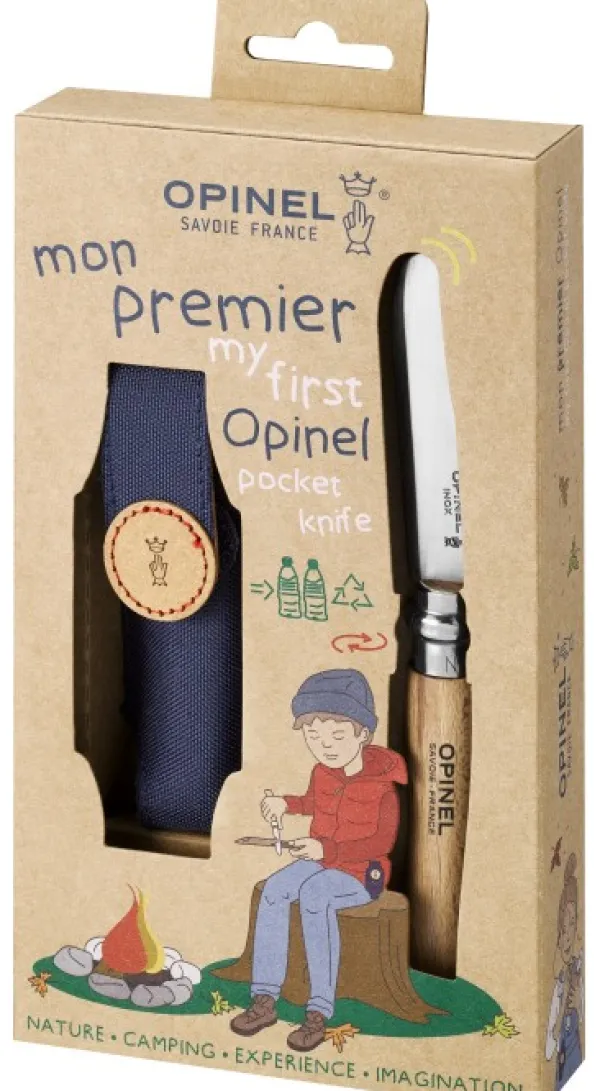 Opinel My First Gift box No7 + sheath 8cm veitsi| Taittoveitset