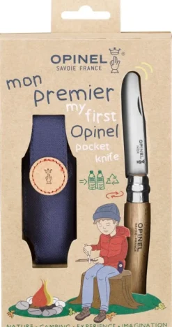 Opinel My First Gift box No7 + sheath 8cm veitsi| Taittoveitset