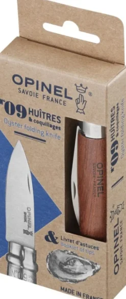 Opinel Keittiöveitset^Oyster & Shellfish Knife No09 Padouk 6,5 cm