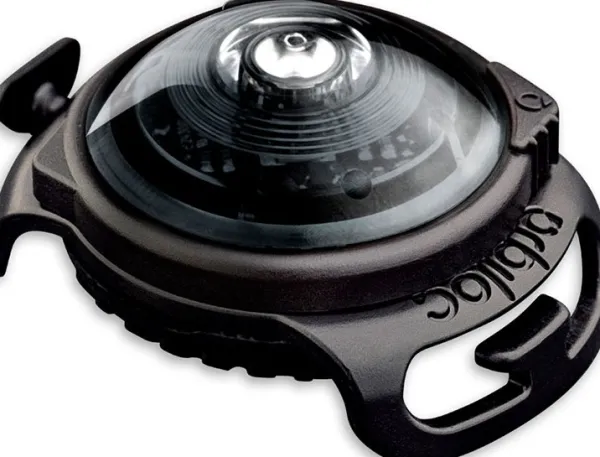 Orbiloc Vilkkuvalot Ja Huomiotuotteet^Dark Dual koiran huomiovalo