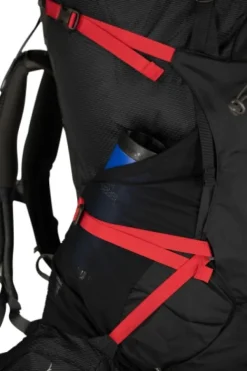 Osprey Reput Ja Rinkat^Aether Plus 100 rinkka, musta