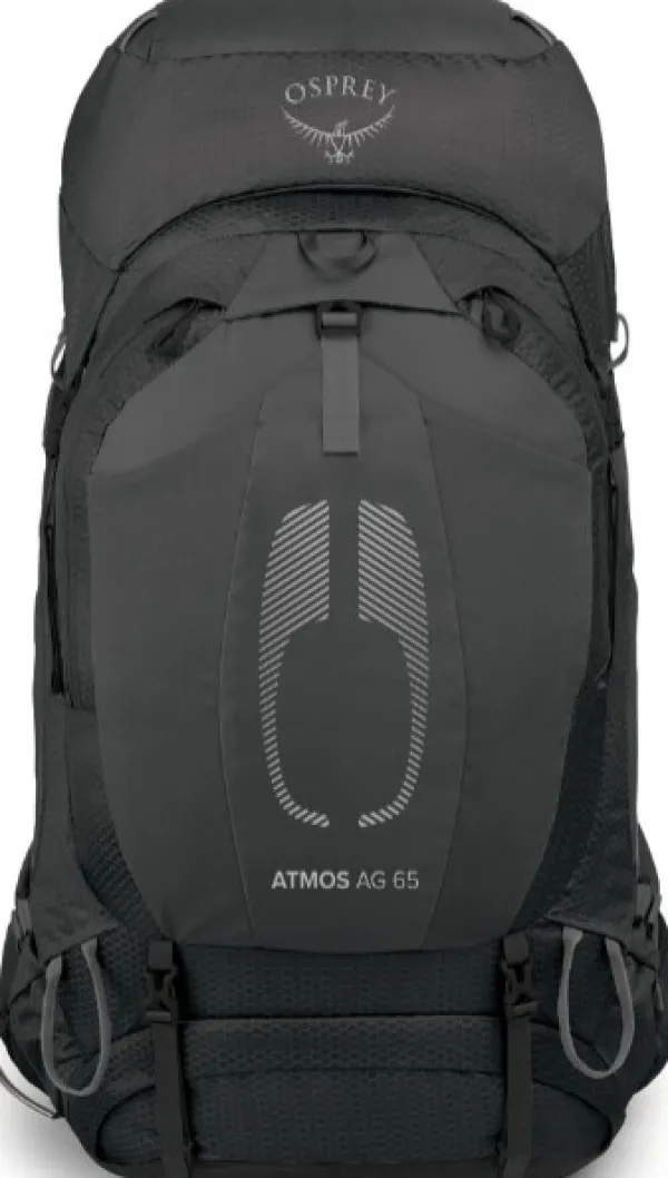 Osprey Reput Ja Rinkat^Atmos AG 65 rinkka, musta