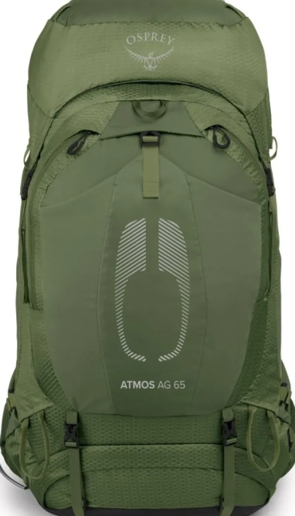 Osprey Reput Ja Rinkat^Atmos AG 65 rinkka, vihreä