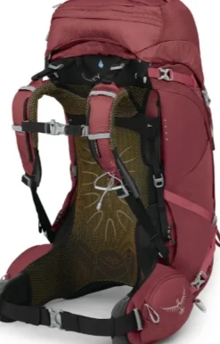 Osprey Aura AG 50 naisten rinkka, Berry Sorbet Red| Reput Ja Rinkat