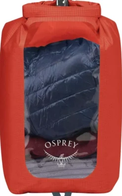 Osprey Dry Sack 20 w/window Mars Orange| Suojapussit Ja Kotelot