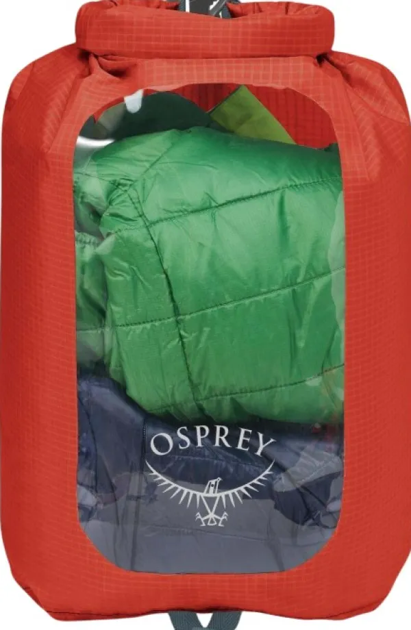 Osprey Suojapussit Ja Kotelot^Dry Sack 12 w/window Mars Orange