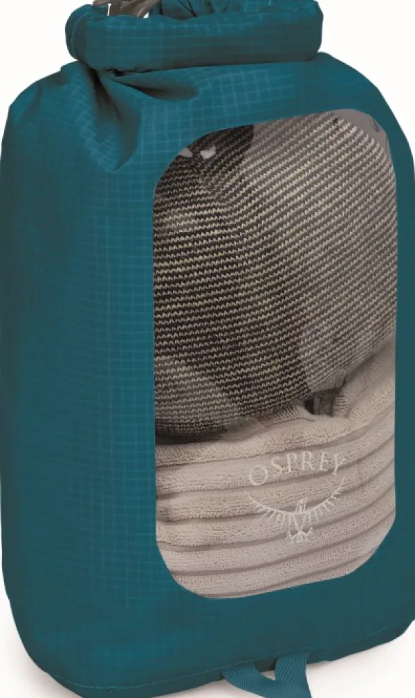 Osprey Kuiva- Ja Pakkauspussit^Dry Sack window kuivapussi, 6 L, petrooli