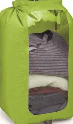 Osprey Dry Sack window kuivapussi, 35 L, lime| Kuiva- Ja Pakkauspussit