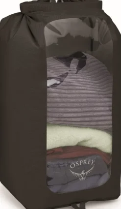 Osprey Dry Sack window kuivapussi, 35 L, musta| Kuiva- Ja Pakkauspussit