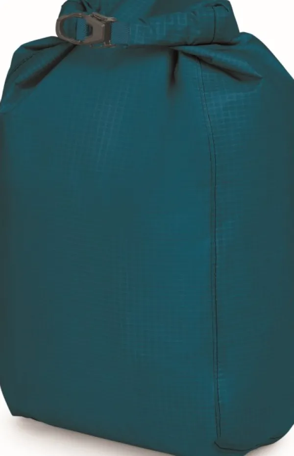 Osprey Dry Sack window kuivapussi, 12 L, petrooli| Kuiva- Ja Pakkauspussit