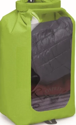Osprey Kuiva- Ja Pakkauspussit^Dry Sack window kuivapussi, 20 L, lime