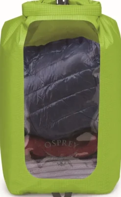Osprey Kuiva- Ja Pakkauspussit^Dry Sack window kuivapussi, 20 L, lime