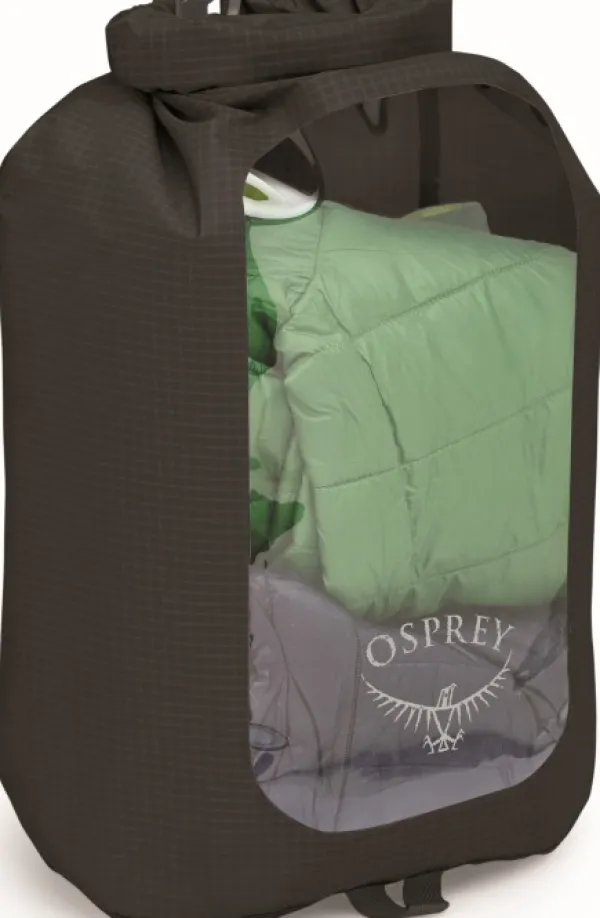 Osprey Kuiva- Ja Pakkauspussit^Dry Sack window kuivapussi, 12 L, musta