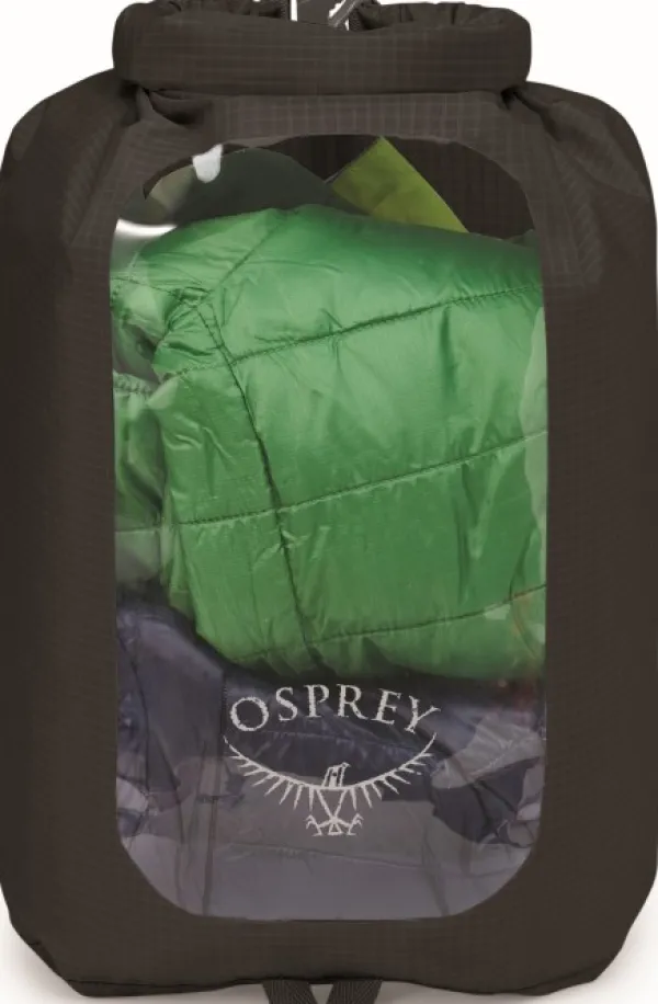 Osprey Kuiva- Ja Pakkauspussit^Dry Sack window kuivapussi, 12 L, musta