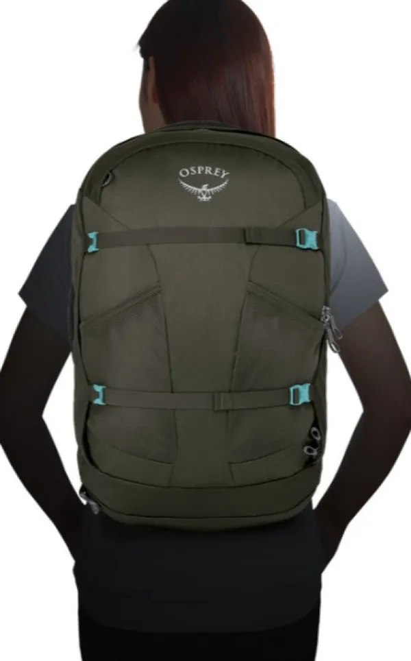 Osprey Fairview 40 naisten matkailurinkka, musta| Matkalaukut