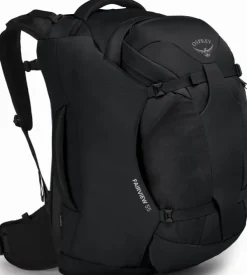 Osprey Matkalaukut^Fairview 55 naisten matkailurinkka, musta