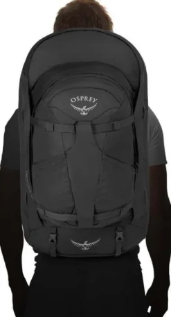 Osprey Farpoint 70 matkailurinkka, musta| Matkalaukut