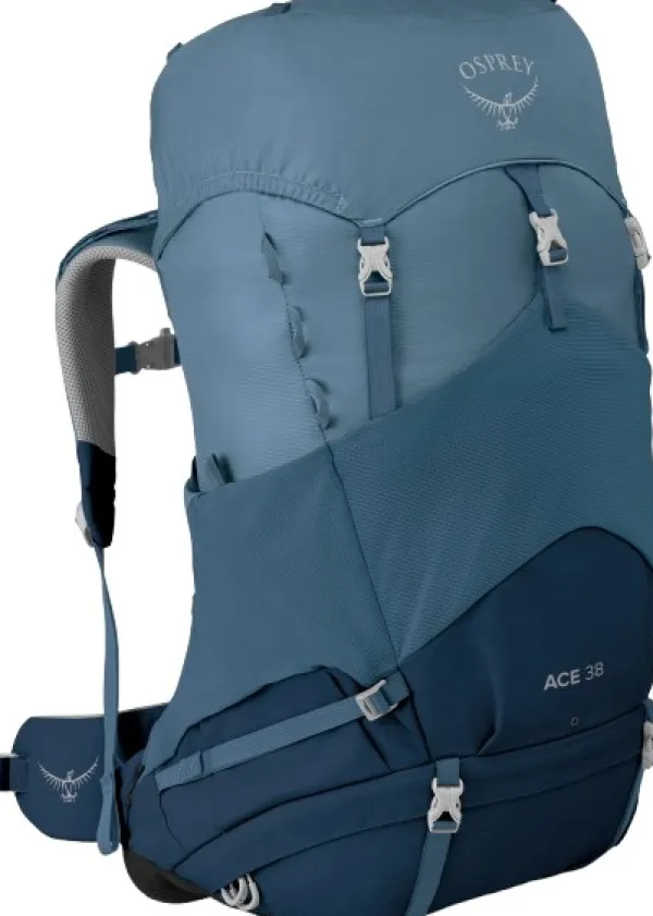 Osprey Junior Ace lasten rinkka, sininen, 38 L| Reput Ja Rinkat