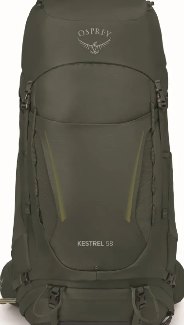 Osprey Kestrel 58 rinkka, maastonvihreä| Reput Ja Rinkat