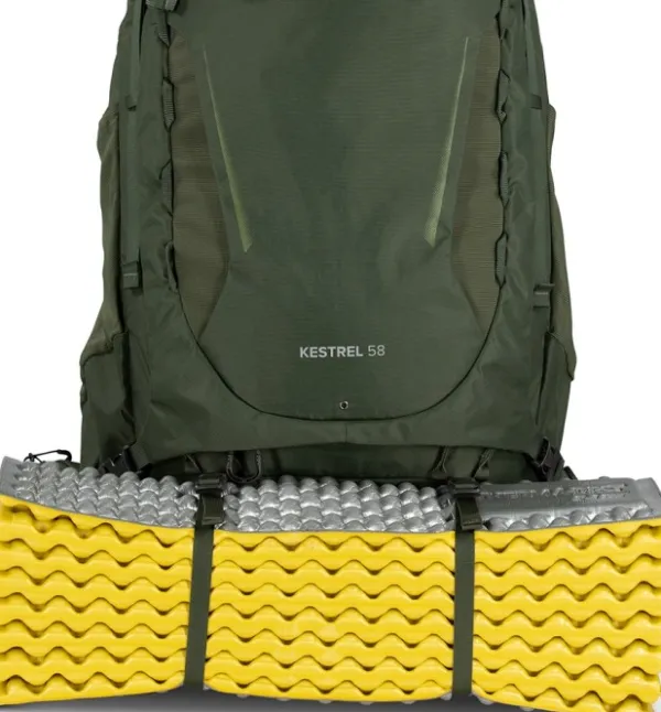 Osprey Kestrel 58 rinkka, maastonvihreä| Reput Ja Rinkat