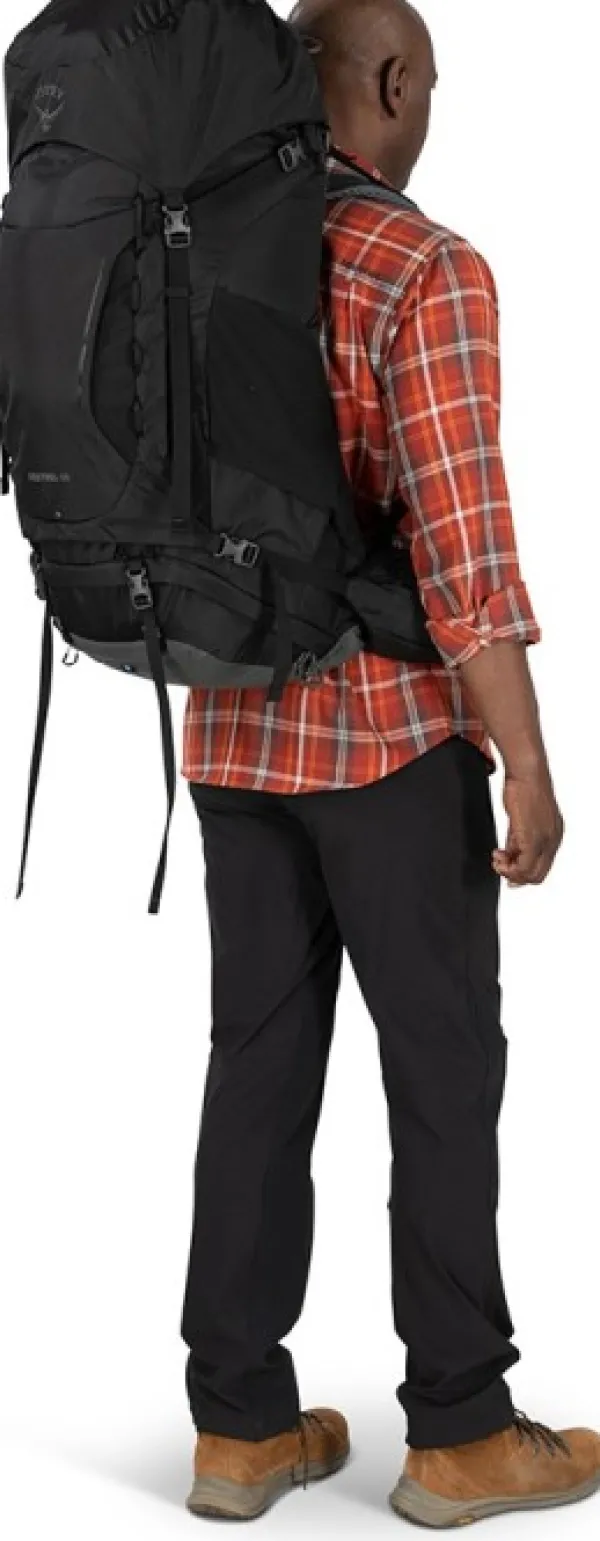 Osprey Kestrel 68 rinkka, musta| Reput Ja Rinkat