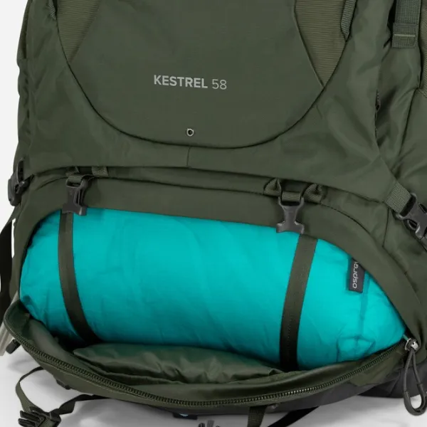Osprey Kestrel 58 rinkka, musta| Reput Ja Rinkat