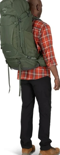 Osprey Kestrel 58 rinkka, musta| Reput Ja Rinkat