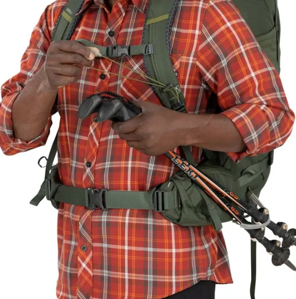 Osprey Kestrel 58 rinkka, musta| Reput Ja Rinkat