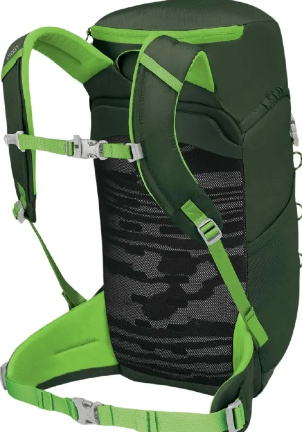 Osprey Reput Ja Rinkat^Kids Jet 18 Green Canopy/Limeline Green