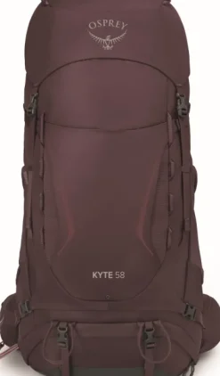 Osprey Reput Ja Rinkat^Kyte 58 naisten rinkka, ruskeapunainen