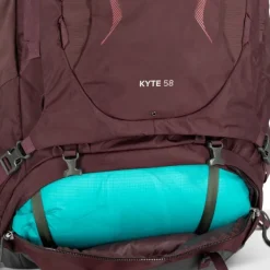 Osprey Reput Ja Rinkat^Kyte 58 naisten rinkka, ruskeapunainen