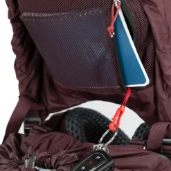 Osprey Reput Ja Rinkat^Kyte 58 naisten rinkka, ruskeapunainen