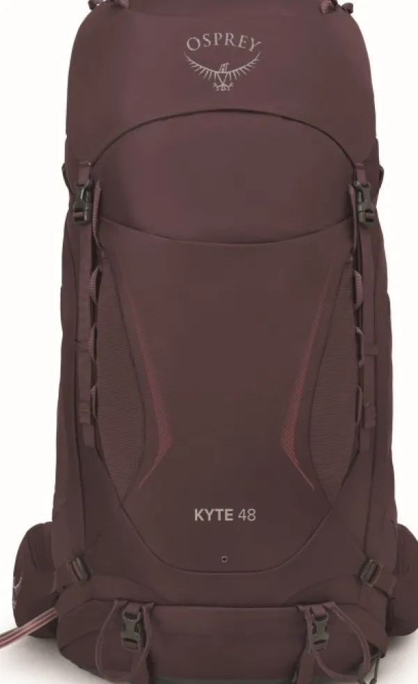 Osprey Reput Ja Rinkat^Kyte 48 naisten rinkka, ruskeapunainen