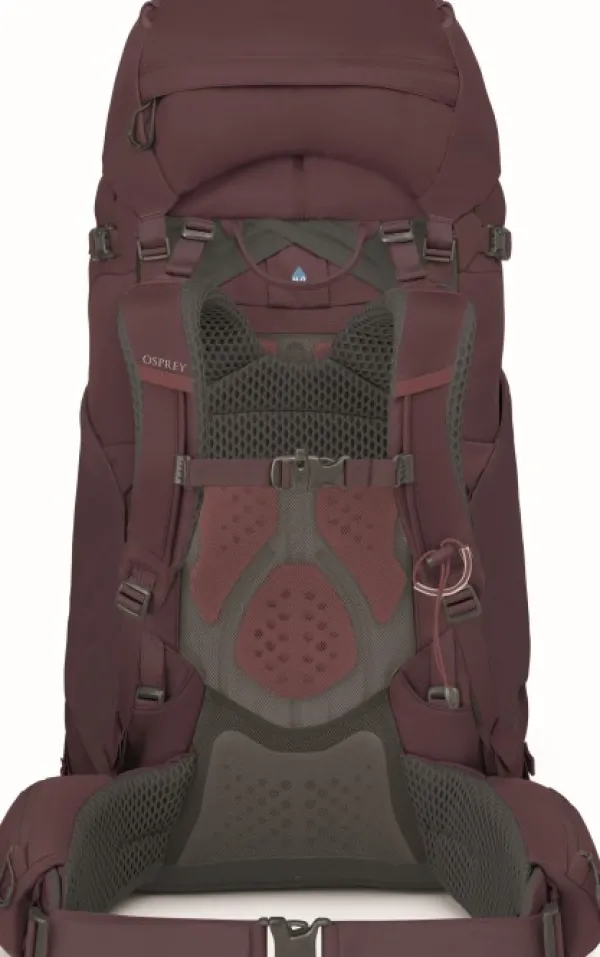 Osprey Reput Ja Rinkat^Kyte 68 naisten rinkka, ruskeapunainen