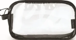 Osprey Reppujen Ja Laukkujen Tarvikkeet^Liquids Pouch tarvikelaukku, musta / läpinäkyvä