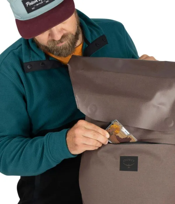 Osprey Metron WP 25 Magma Brown/Goby Orange| Polkupyoralaukut