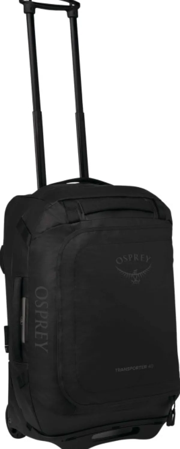 Osprey Rolling Transporter 40 Raven Black/Black| Matkalaukut