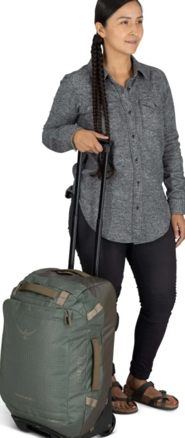 Osprey Rolling Transporter 40 Raven Black/Black| Matkalaukut