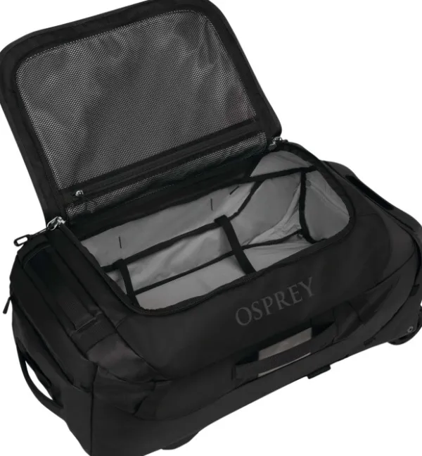 Osprey Rolling Transporter 60 Raven Black/Black| Matkalaukut