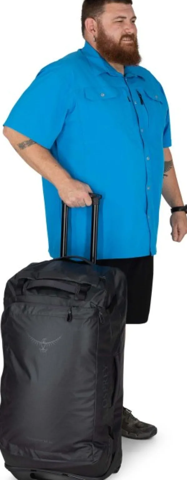 Osprey Matkalaukut^Rolling Transporter 90 Blue Flame/Scoria Blue