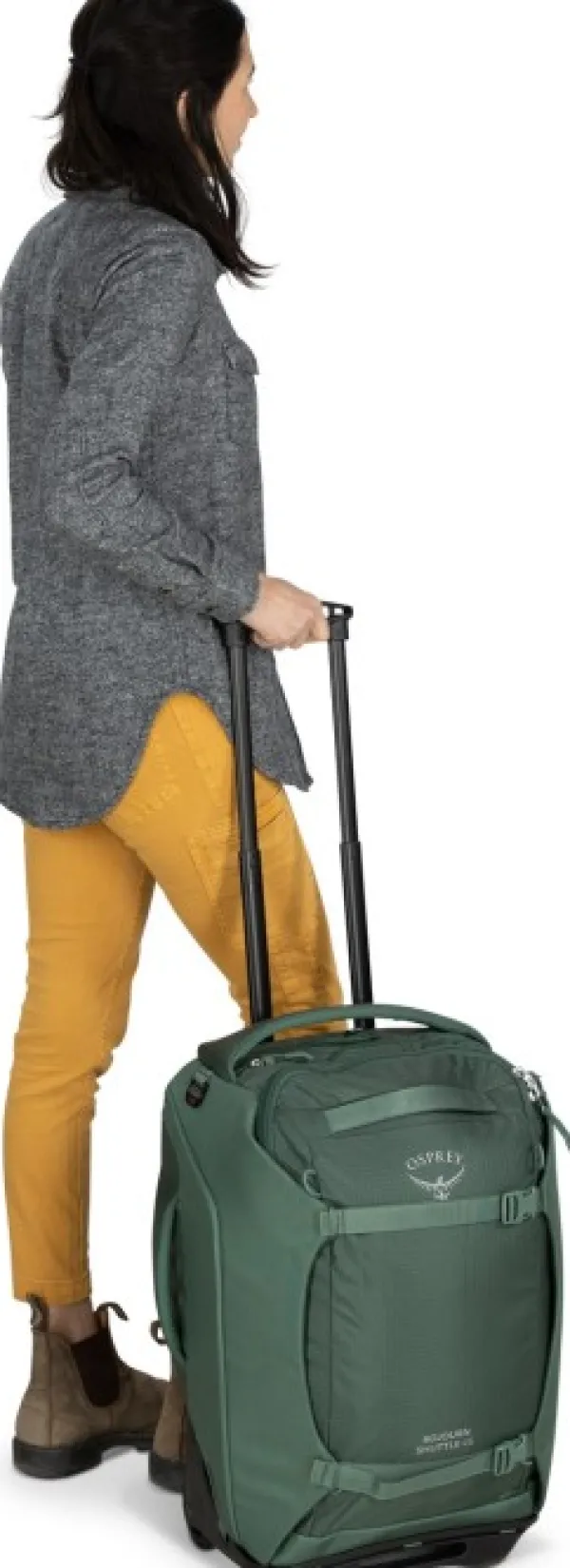 Osprey Sojourn Shuttle 45 matkalaukku, musta| Matkalaukut