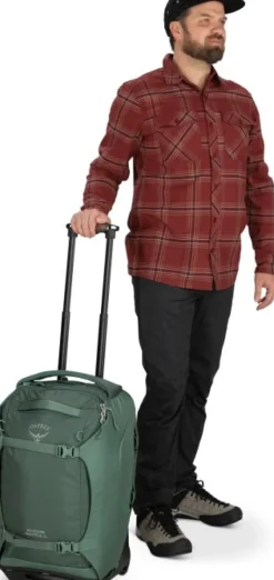 Osprey Sojourn Shuttle 45 matkalaukku, musta| Matkalaukut