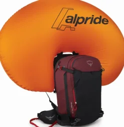 Osprey Reput Ja Rinkat^Sopris Pro Avy 30 laskettelureppu, punaruskea/musta