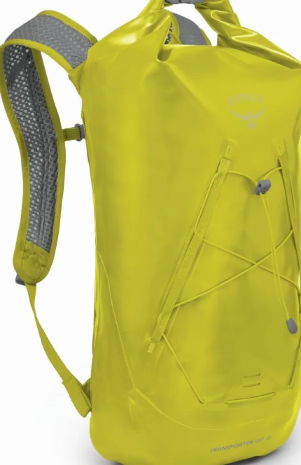 Osprey Reput Ja Rinkat^Transporter Roll Top WP 18 reppu rullasulkimella, keltavihreä